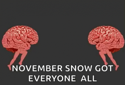 November Snow Brain GIF - November Snow Brain Brain Collision GIFs