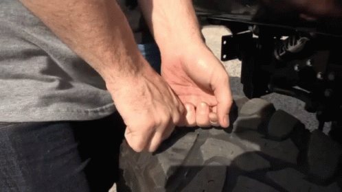 Removing Nail In Tire Tire GIF - Removing Nail In Tire Tire Nail GIFs