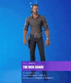 Rick Grimes Fortnite GIF - Rick Grimes Fortnite Rick And Morty GIFs