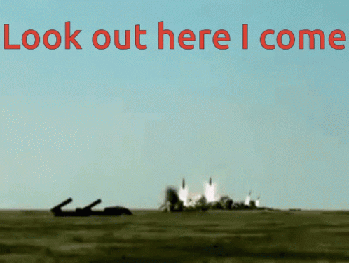Rocket Look Out Here I Come GIF - Rocket Look Out Here I Come Missile GIFs