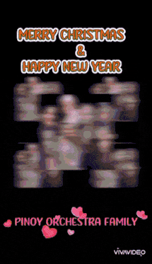 a merry christmas and happy new year greeting card from the pinoy orchestra family