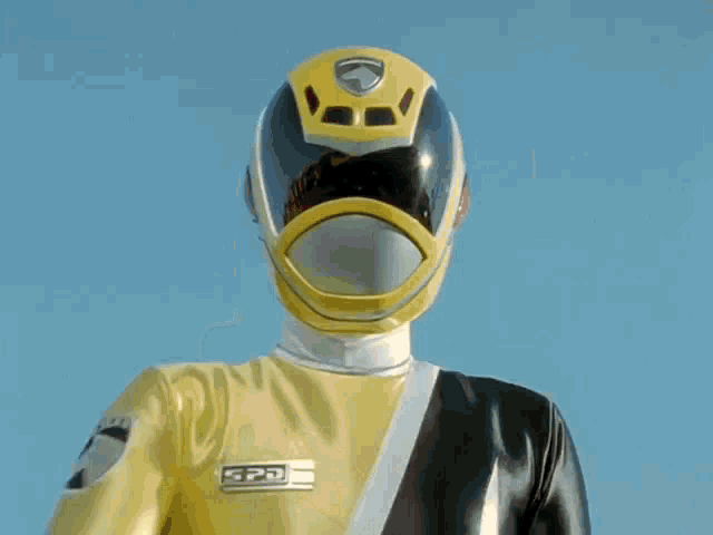 Tokusou Sentai Dekaranger Deka Yellow GIF - Tokusou Sentai Dekaranger Deka Yellow Dekaranger GIFs