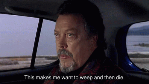 Psych Tim Curry GIF - Psych Tim Curry Weep GIFs