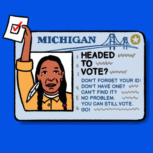 Vote Election Season GIF - Vote Election Season Michigan Election GIFs