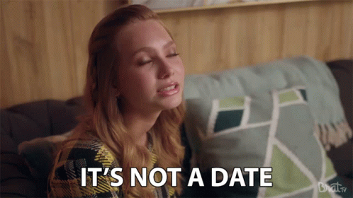 Its Not A Date Just Friends GIF - Its Not A Date Just Friends Hanging Out GIFs