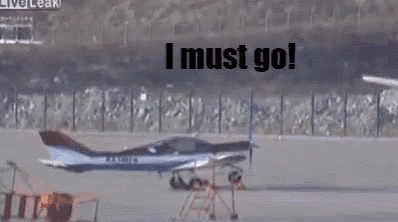 a plane is taking off from a runway with the words my people need me