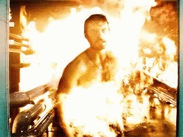 Henry Cavill On Fire GIF - Henry Cavill On Fire GIFs