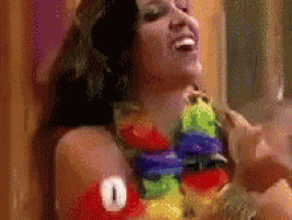 a pixelated image of a woman with the letter d on her chest