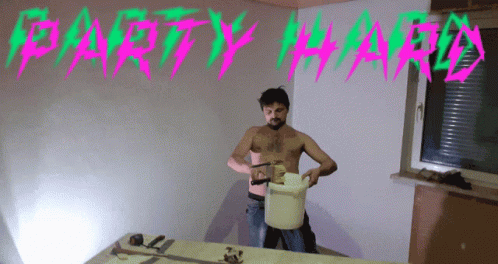Party Hard Little Blue GIF - Party Hard Little Blue GIFs