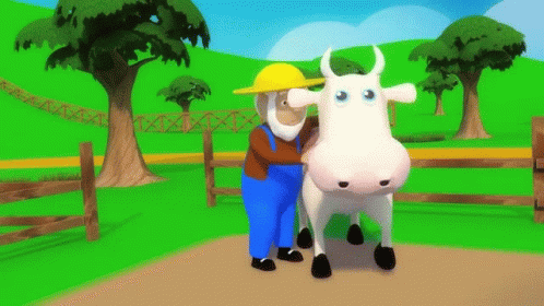 Cow Petting GIF - Cow Petting Rubbing GIFs