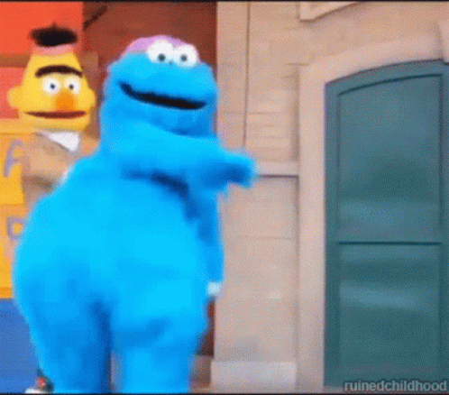 Cookie Monster Sesame Street GIF - Cookie Monster Sesame Street Dance GIFs
