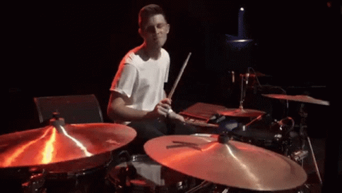 Robbie Spooner Drummer GIF