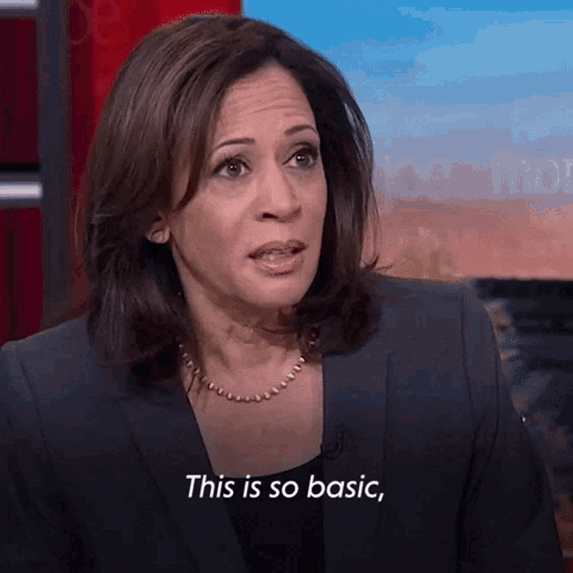 This Is So Basic Kamala Harris GIF - This Is So Basic Kamala Harris Joe Biden GIFs