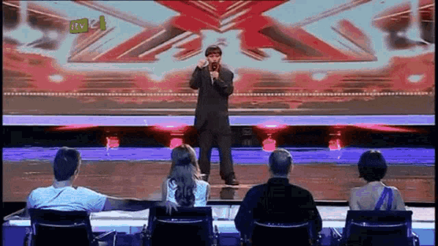Mj X Factor Audition GIF - Mj X Factor Audition Sing GIFs