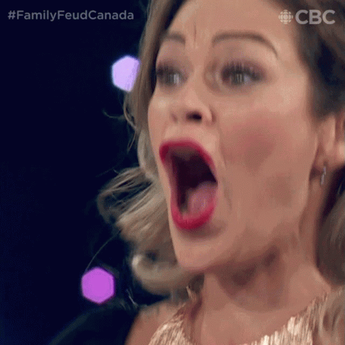 Omg Family Feud Canada GIF - Omg Family Feud Canada Shocked GIFs