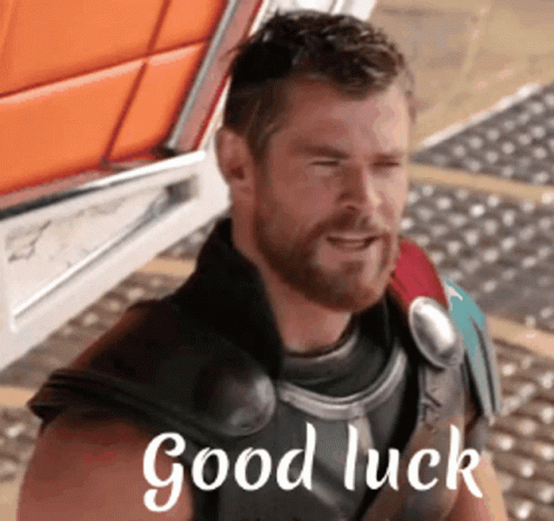 Good Luck All The Best GIF - Good Luck All The Best Thor GIFs