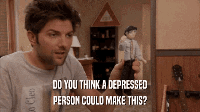 Depressed Requiem For A Tuesday GIF - Depressed Requiem For A Tuesday Do You Think A Depressed Person Could Make This GIFs