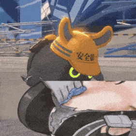 a yellow hat with chinese writing on it