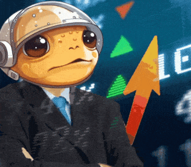 a cartoon character wearing a helmet and a suit stands in front of a sign that says " ie "