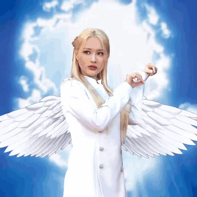 Siyeon Angel GIF - Siyeon Angel Heaven GIFs