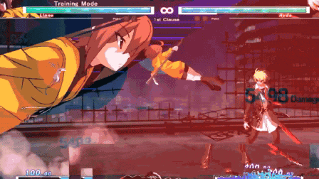 a screenshot of a video game with the words training mode on the top