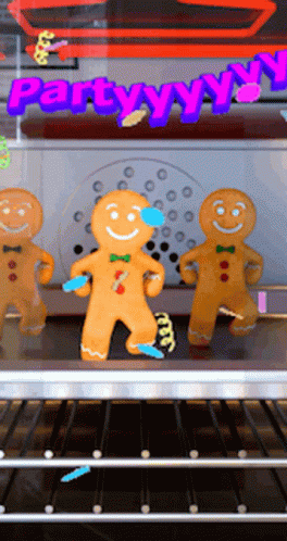 Party Ginger GIF - Party Ginger Gingerbread GIFs