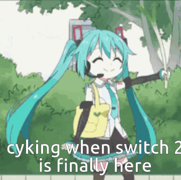 Cyking Hatsune Miku GIF - Cyking Hatsune Miku Nintendo Switch 2 GIFs