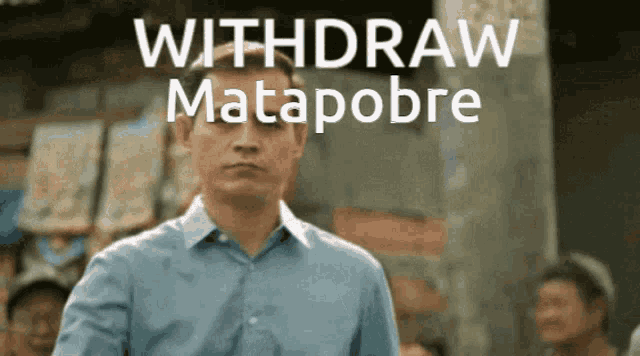 Withdraw Matapobre GIF - Withdraw Matapobre Robredo GIFs