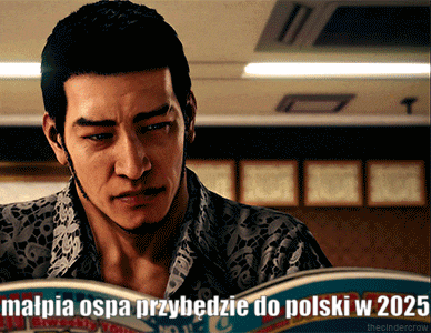 a man is reading a newspaper with the words malpia ospa przybedzie do polski w 2025