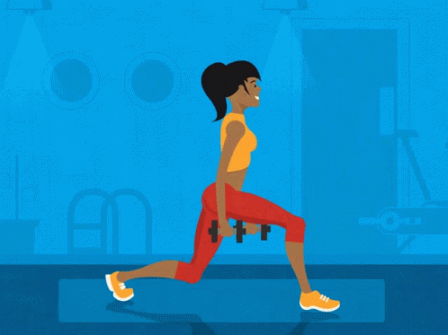 Lunge Workout GIF - Lunge Workout GIFs