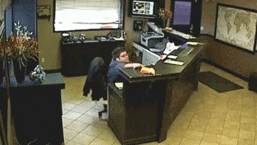Snacking Fail GIF - Fall Out Of Chair GIFs