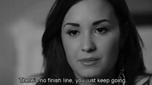 Demi Lovato GIF - Demi Lovato Finishline GIFs