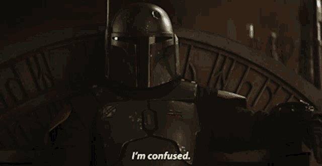 The Book Of Boba Fett Im Confused GIF