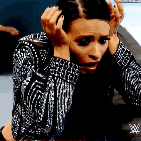 Zelina Vega Facepalm GIF