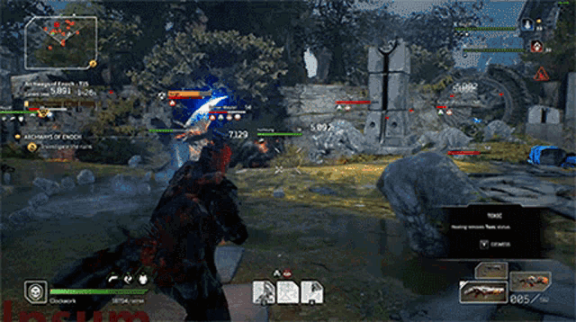 a screenshot of a video game with the number 7129