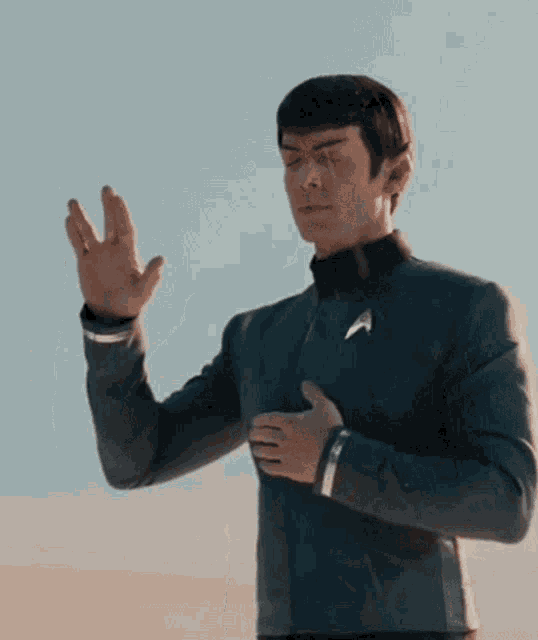 Vibe Vibing GIF - Vibe Vibing Spock GIFs
