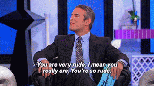 Rude GIF - Rude Andtcohen Mean GIFs