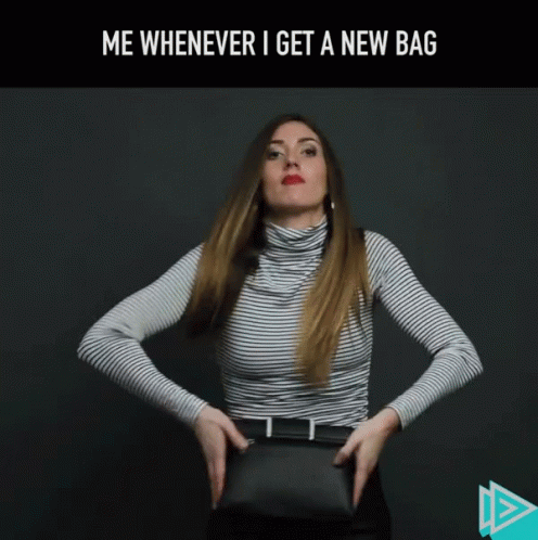 Bag New Bag GIF - Bag New Bag Flaunt GIFs