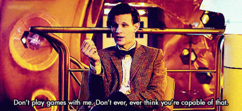 Doctor Who GIF - Doctor Who Dontjustdont GIFs