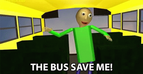 The Bus Saved Me Saved GIF - The Bus Saved Me Saved Rescue GIFs