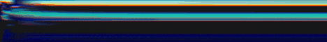 a blurry picture of a sunset with a blue and red stripe in the middle .