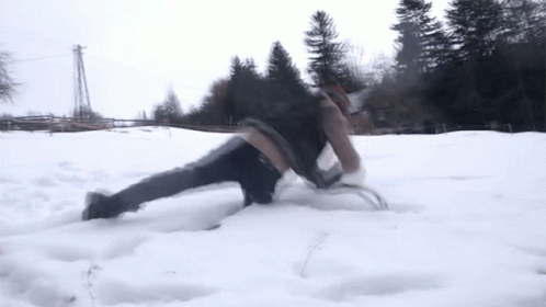 Rolling On The Snow Disperse GIF - Rolling On The Snow Disperse Kites Song GIFs