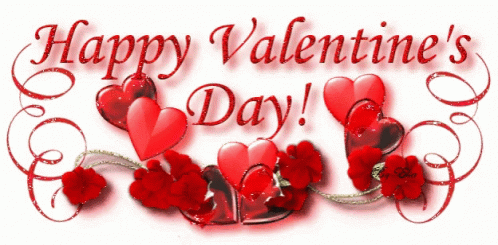 Happy Valentines Day Hearts GIF - Happy Valentines Day Hearts I Love You GIFs