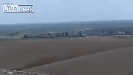 a rocket is flying through the air with smoke coming out of it