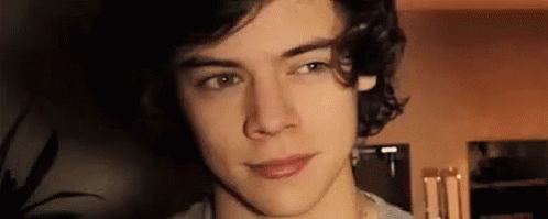Smirk GIF - One Direction 1d Harry Styles GIFs