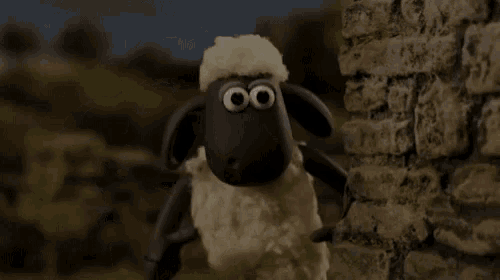 a cartoon sheep with the words beep beep bub 's a sheep