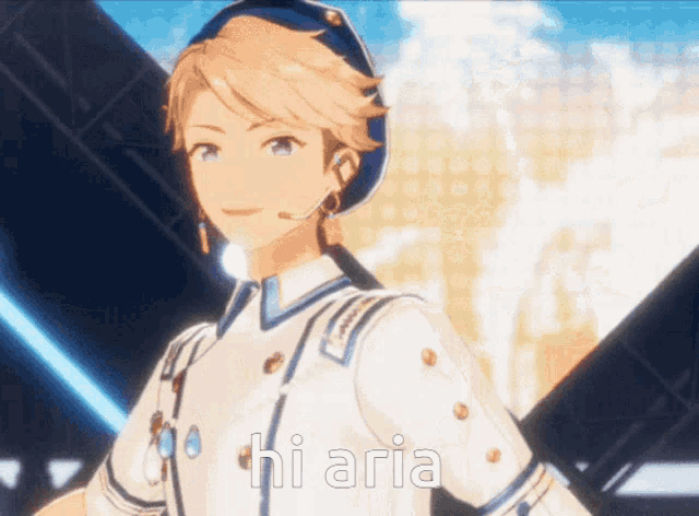 a video game character with the name hiaria written on the bottom