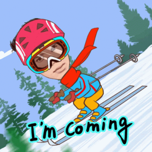 Santosh Dawar Im Coming GIF - Santosh Dawar Im Coming Ski GIFs