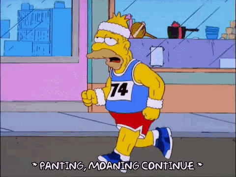 Soreness Homer Simpson GIF - Soreness Homer Simpson Running GIFs