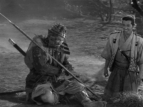 Kikuchiyo Seven Samurai GIF - Kikuchiyo Seven Samurai Crying GIFs